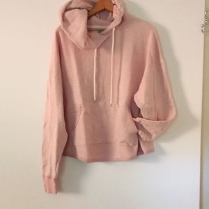 GAP hoodie in "potpourri pink" tweed, 100% cotton XL